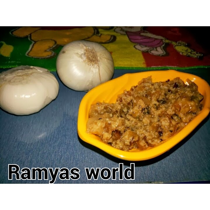 Ramya's World ONION HALWA