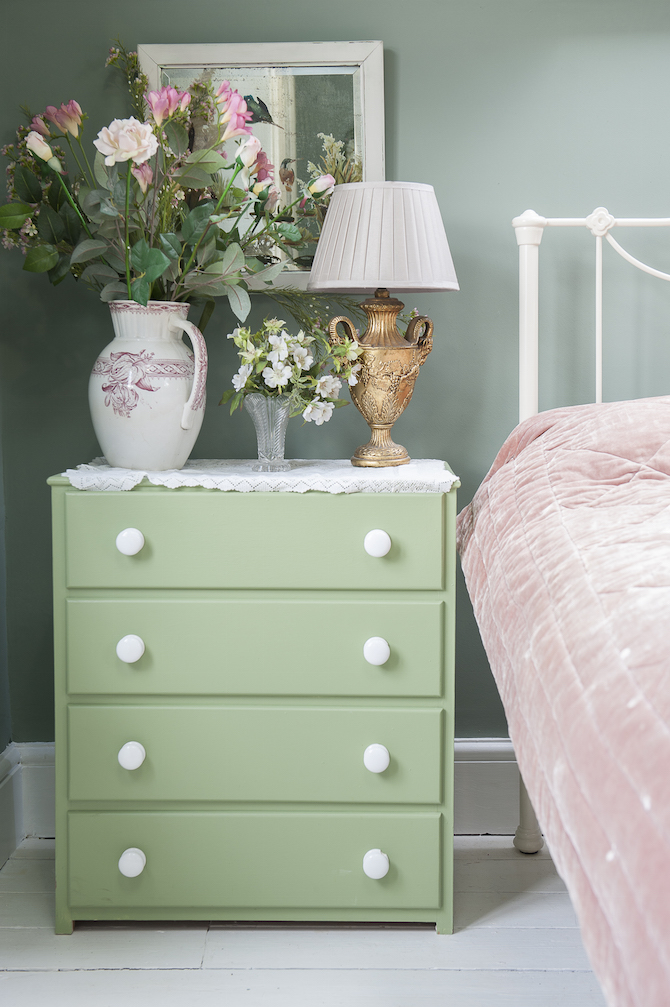 A boho home decorated for reflection - guest room 1, view 3 www.BoHoHome.com @bohosusan