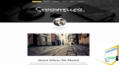 Storyteller Blogger Template | Download Free Storyteller Blogger Template