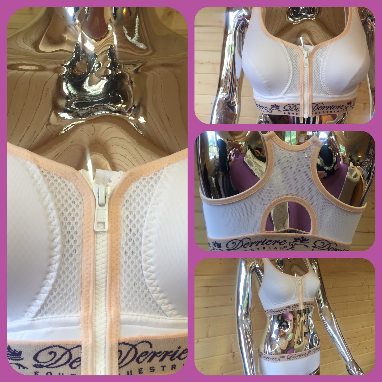 Derriere Equestrian Sports Bra's For Horse Riders Stop the jiggle!