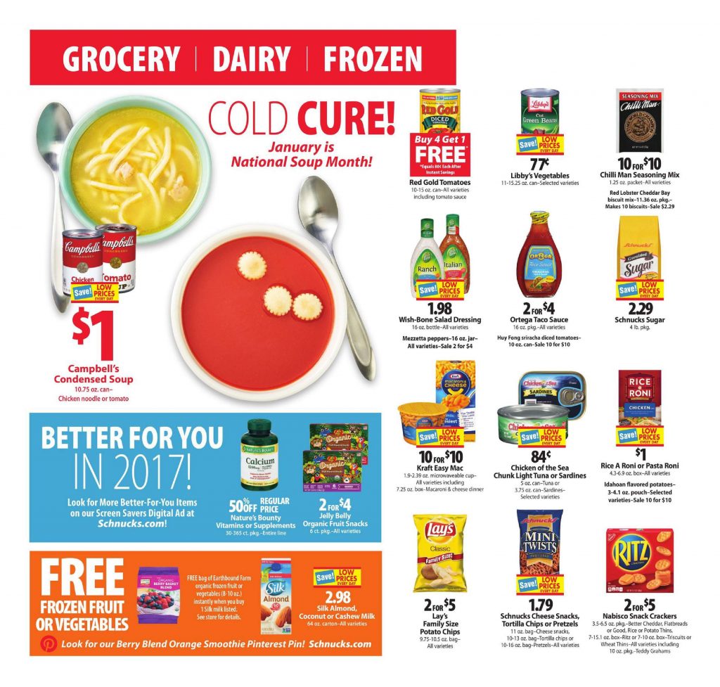 Weekly coupon deals schnucks