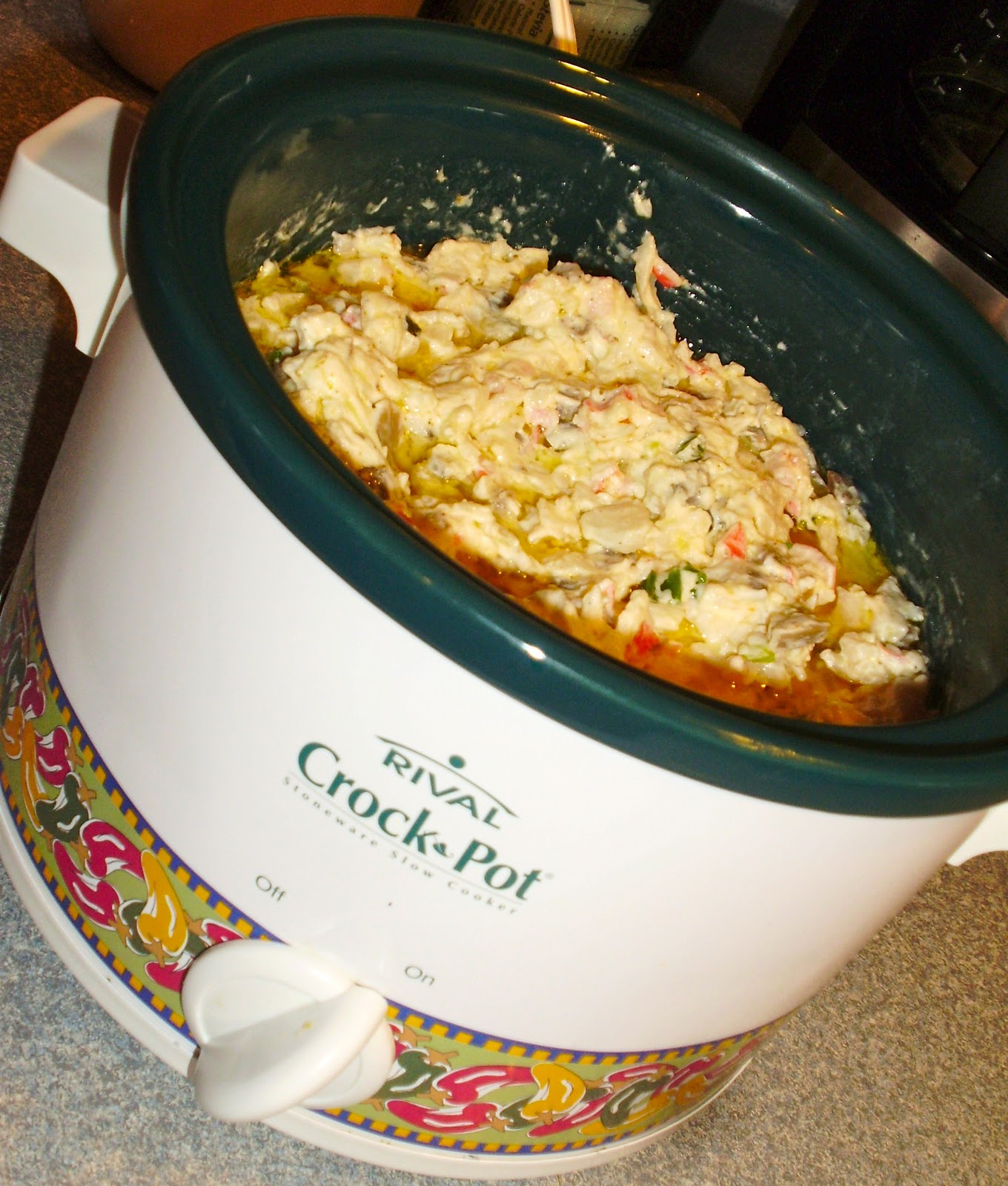 Ramblings of a Happy Homemaker Kickin' Crab Dip