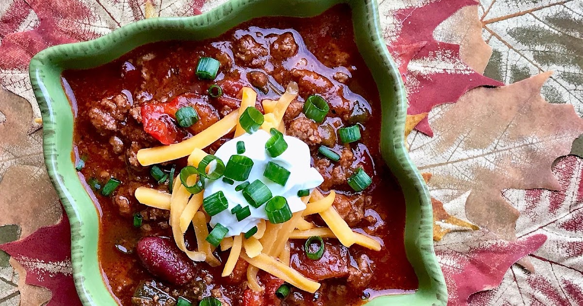 Gourmet Girl Cooks Instant Pot Chili No Seasoning Packets Required