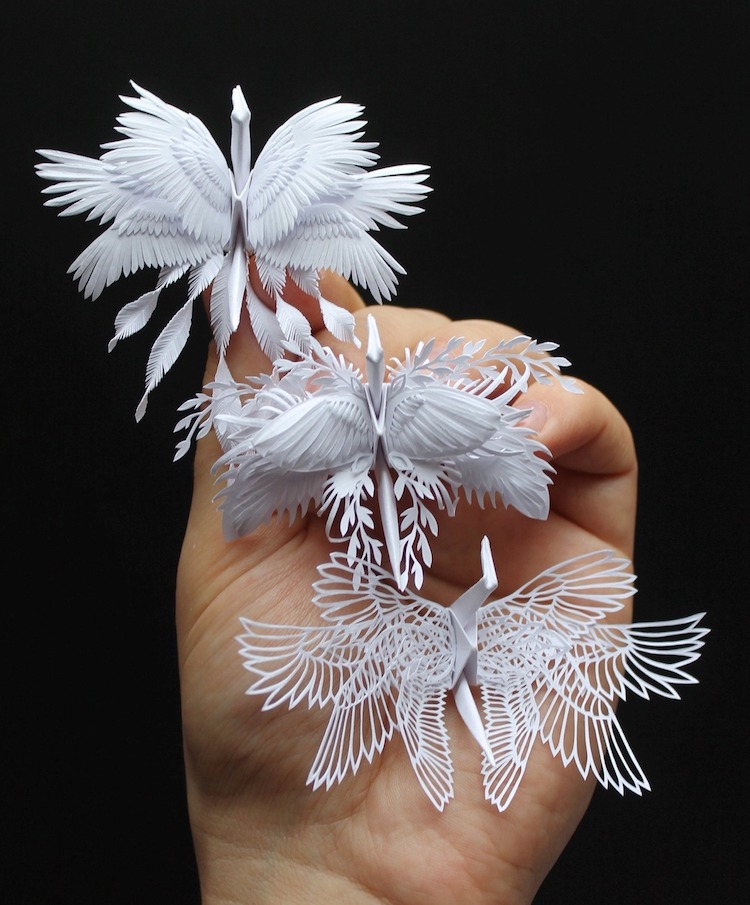 bensozia Paper Cranes by Cristian Marianciuc