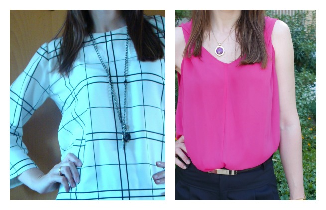 Ropa hecha con patrones de revistas