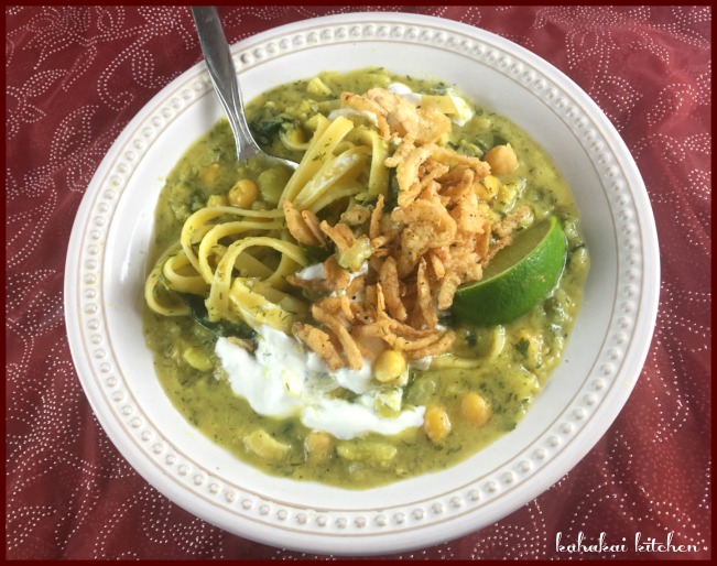 Kahakai Kitchen Ottolenghi's Legume (Noodle) Soup for Souper (Soup