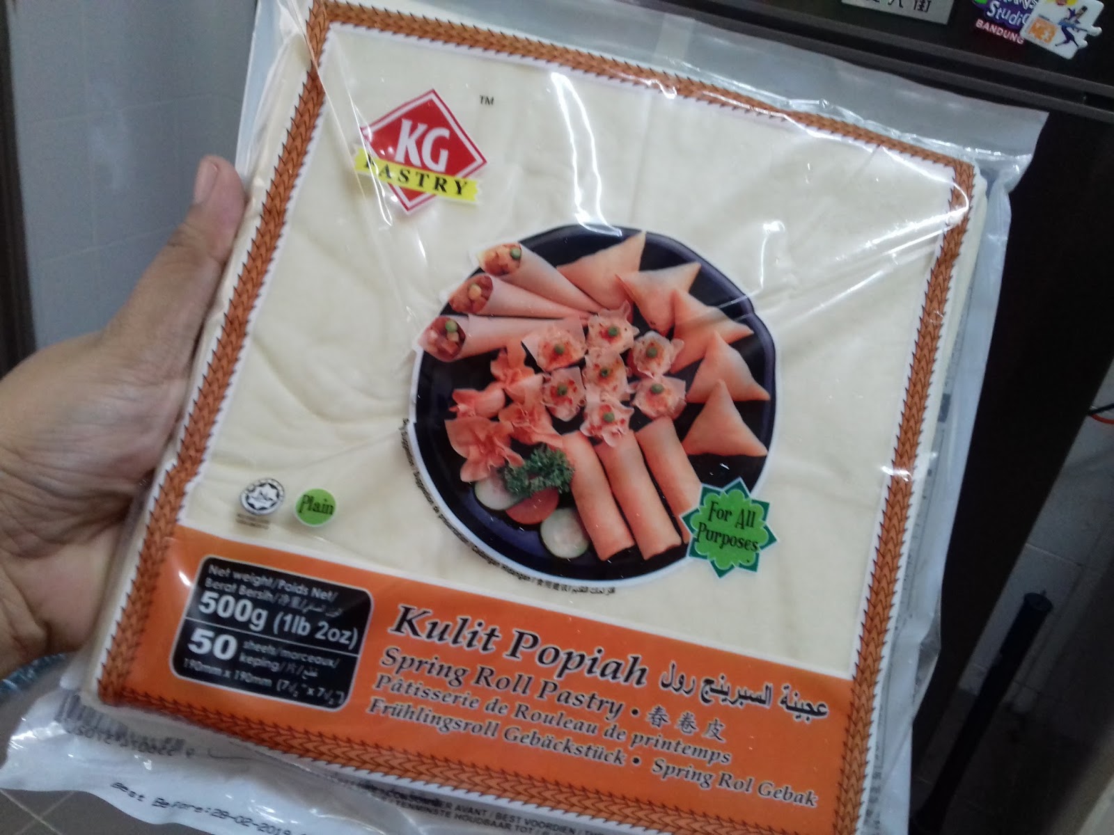 Resepi Murtabak Ayam Mini guna kulit popia - Blog Eyzamiel