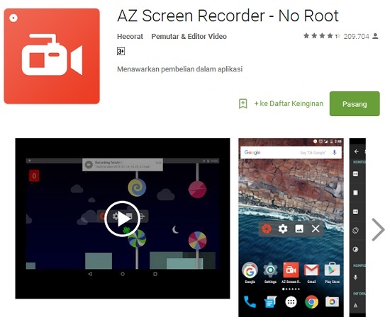 aplikasi perekam layar android tanpa root aplikasi perekam layar android tanpa root