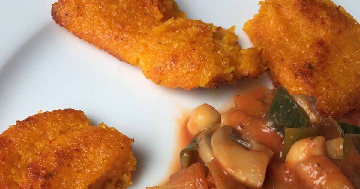 Frau Saltimbocca-Lüdenscheidt: Kürbis-Polentaschnitten und Gemüse mit ...