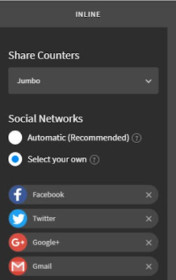 Hướng dẫn cài đặt share button AddThis cho blogspot AMP