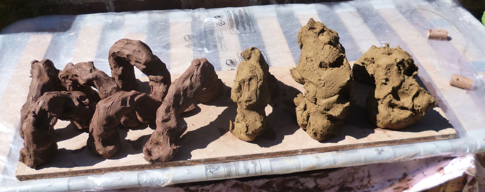 Made From Fife Clay drying