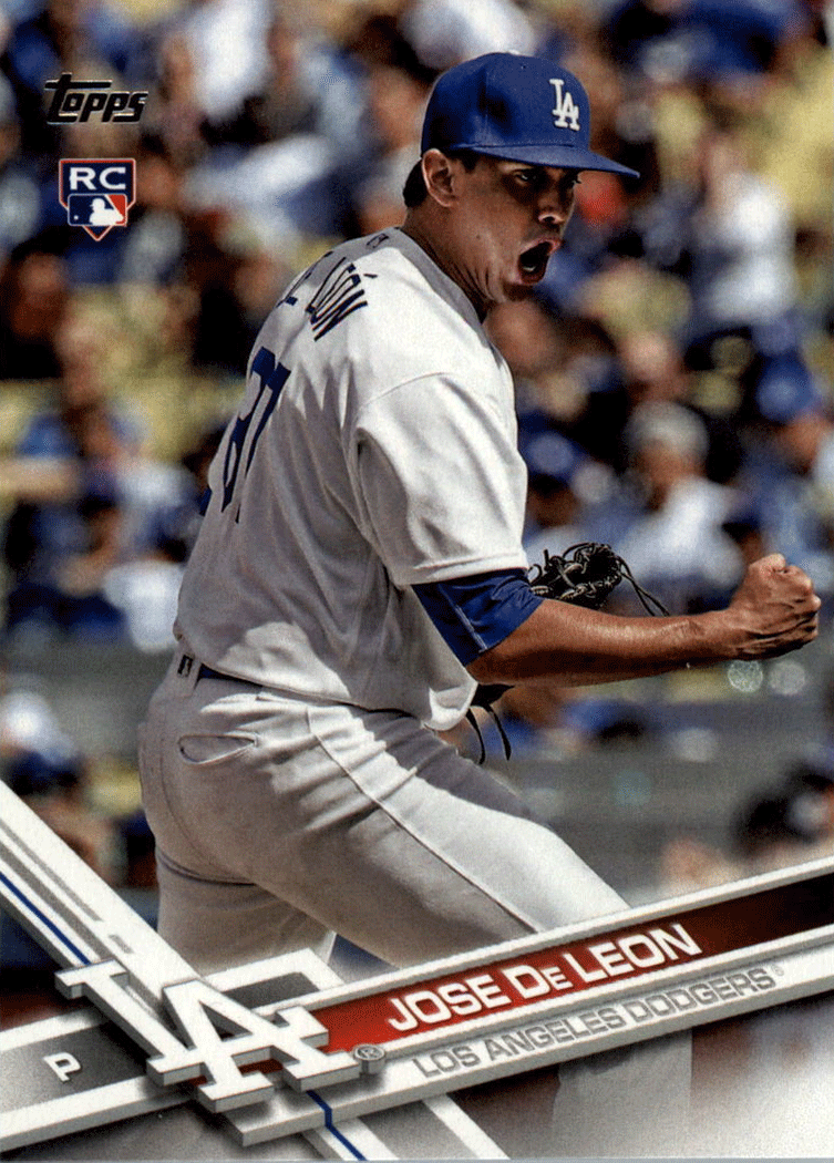 Dodgers Blue Heaven 2017 Topps Series 1 Baseball All the Dodgers