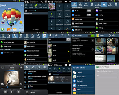 Tampilan Custom ROM Samsung S5 untuk Smartfren Andromax I
