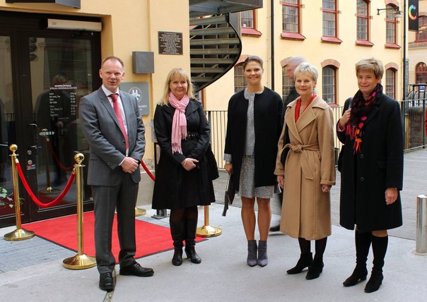 Crown Princess Victoria visited the city of Norrköping in Östergötland