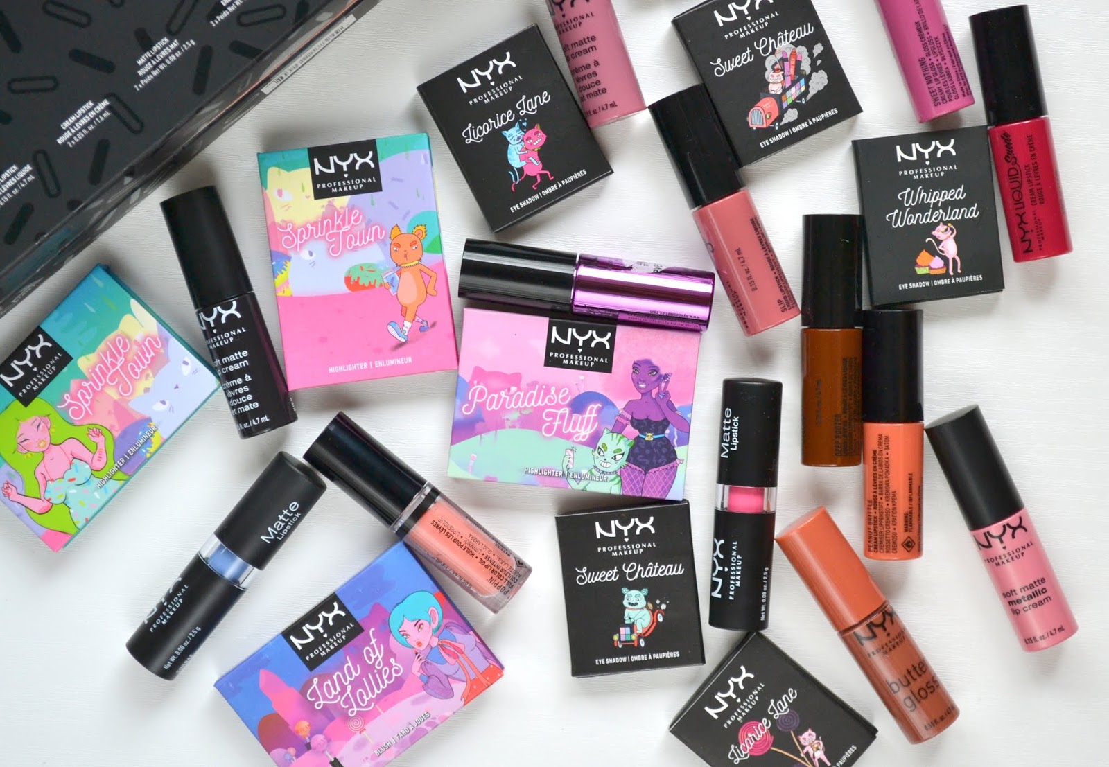 GIVEAWAY NYX Sugar Trip Advent Calendar with Swatches Cosmetic