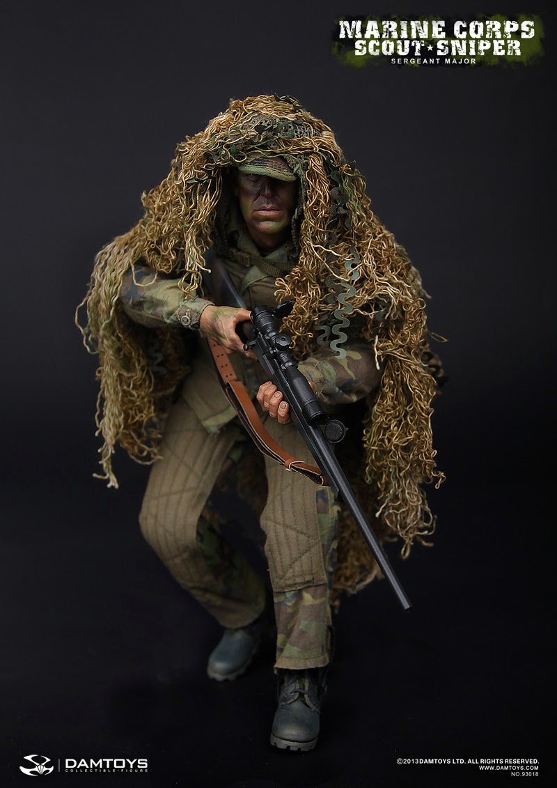 toyhaven: Incoming: DAM Toys 1/6 scale US Marine Corps Scout Sniper ...