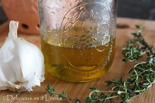 Oven Roasted Garlic Oil  |  Delicious as it Looks