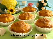 Ananásovo-mrkvové muffiny - recept