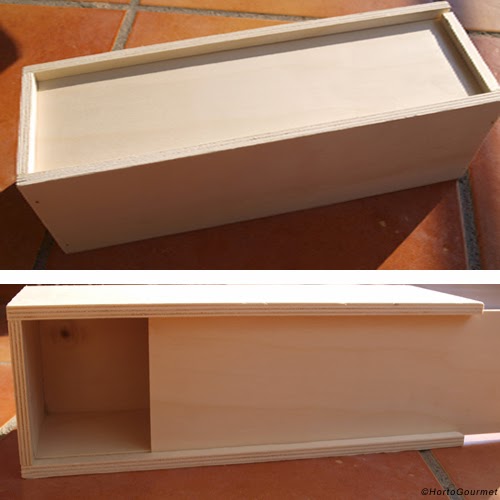 Caja de botella de vino individual HortoGourmet