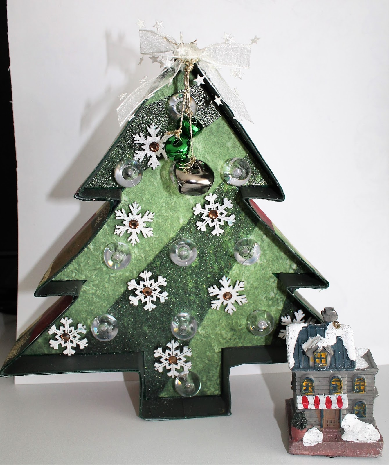 Craft Sensations Marquee figuur Kerstboom met lichtjes