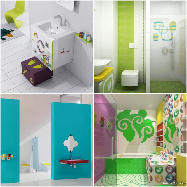 Children's Bath Decorations In More Fun Colors And Designs