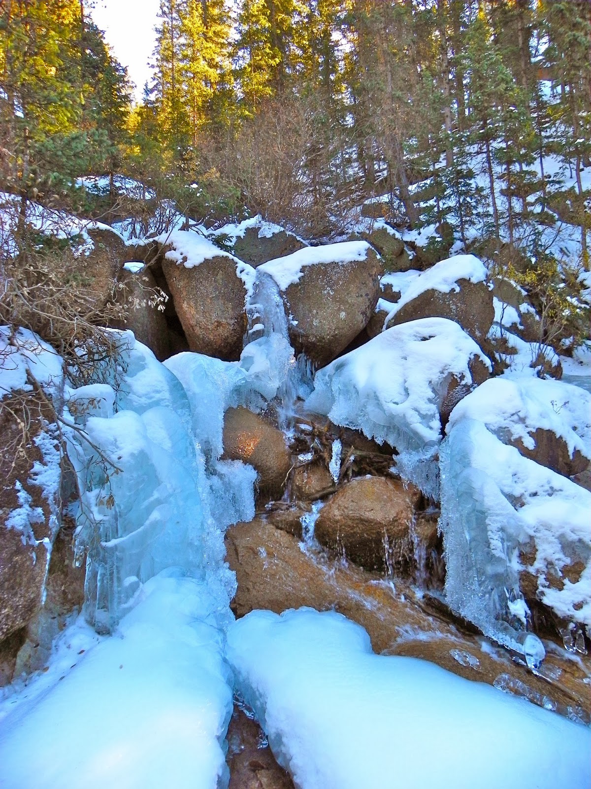Otowi: Pancake Rocks and Horsethief Falls 11-2-13