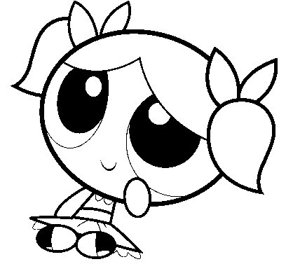 Powerpuff Hayran Sayfası: Powerpuff Girls Boyama Sayfaları