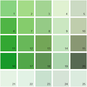 kensington bliss: Kelly Green Inspiration/Adventures in Paint Selection...