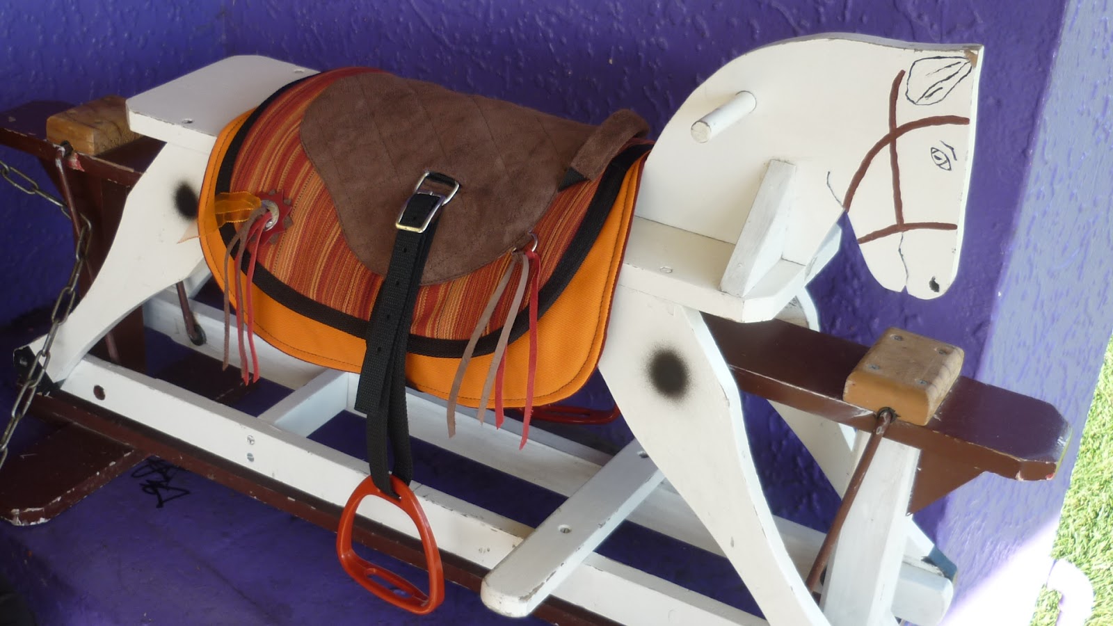Natural Saddles NZ Rocking Horse Saddle
