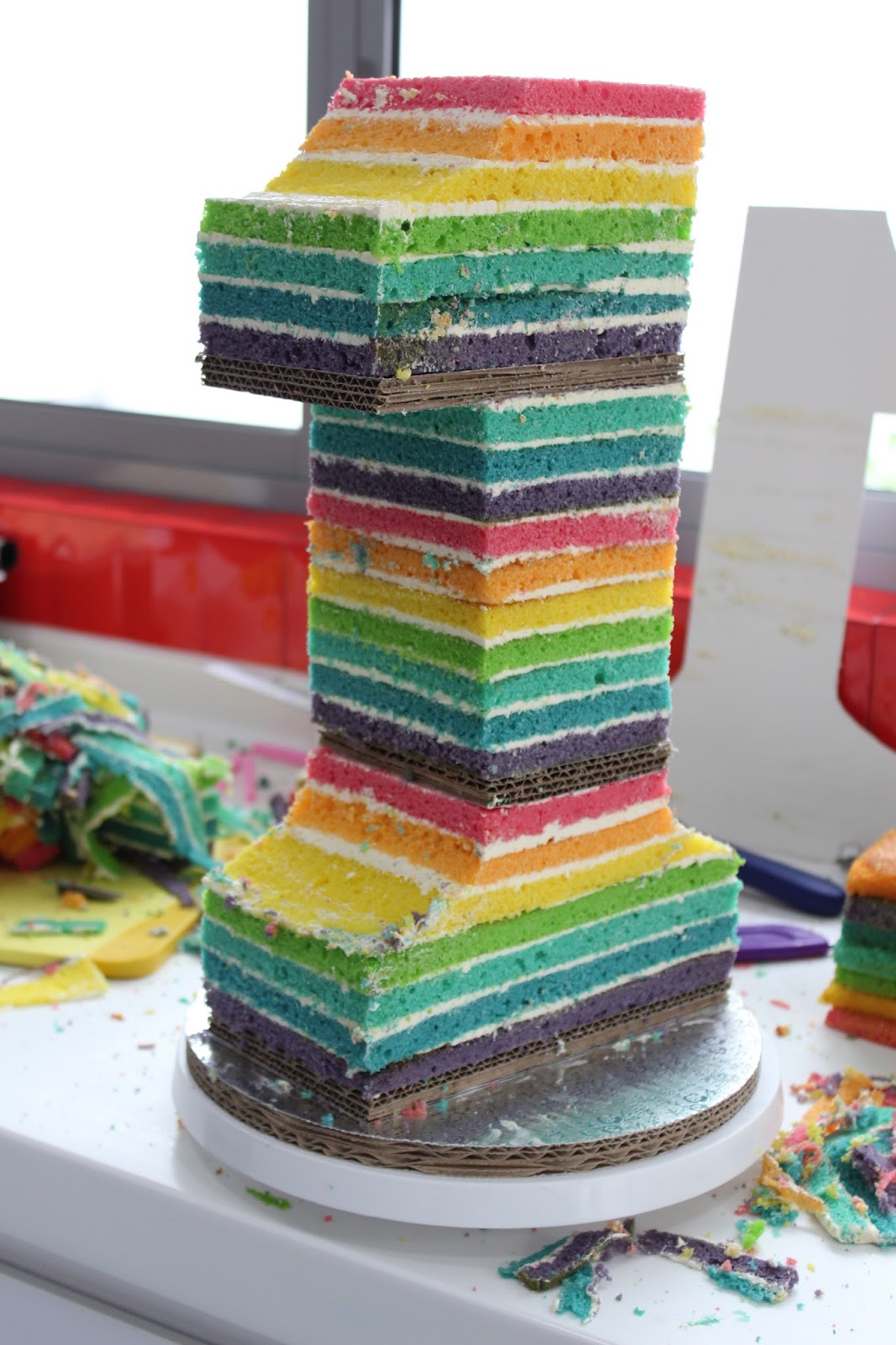 Celebrate with Cake! Rainbow/Ombre Cakes