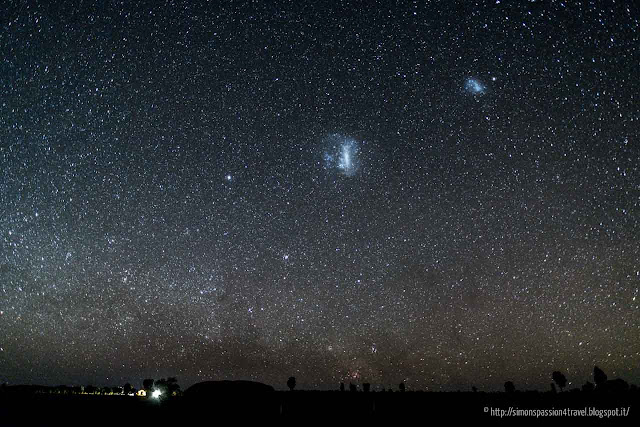 uluru by night