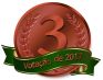 3º lugar em 2017