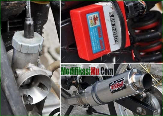 Karburator PE 28 dan Knalpot WRX GP Series - Video Cara Modifikasi Suzuki Satria F150 Stroke Up 200 cc Tampilan Simpel Sederhana Tapi Keren Karburator PE 28 dan Knalpot WRX GP Series - Video Cara Modifikasi Suzuki Satria F150 Stroke Up 200 cc Tampilan Simpel Sederhana Tapi Keren