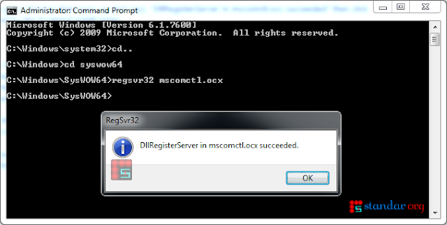 Panduan Mengatasi Error Component "MSCOMCTL.OCX" pada Windows-2