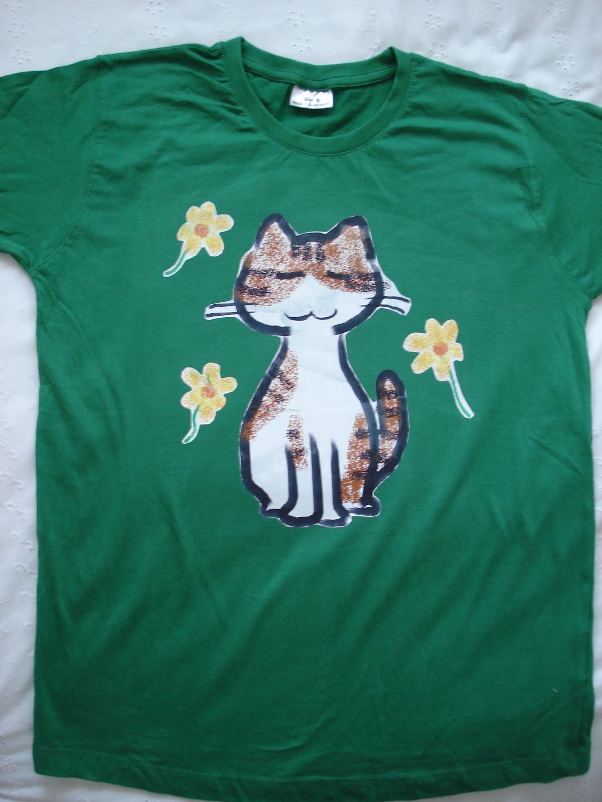 Everyweek Cat Craft Project Week 34 Cat Tshirt
