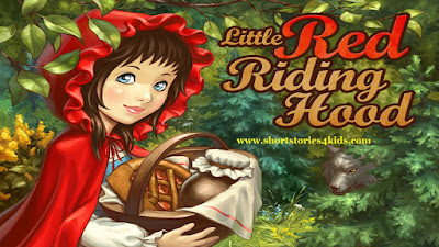 Short story of Little Red Riding Hood with images and PDF