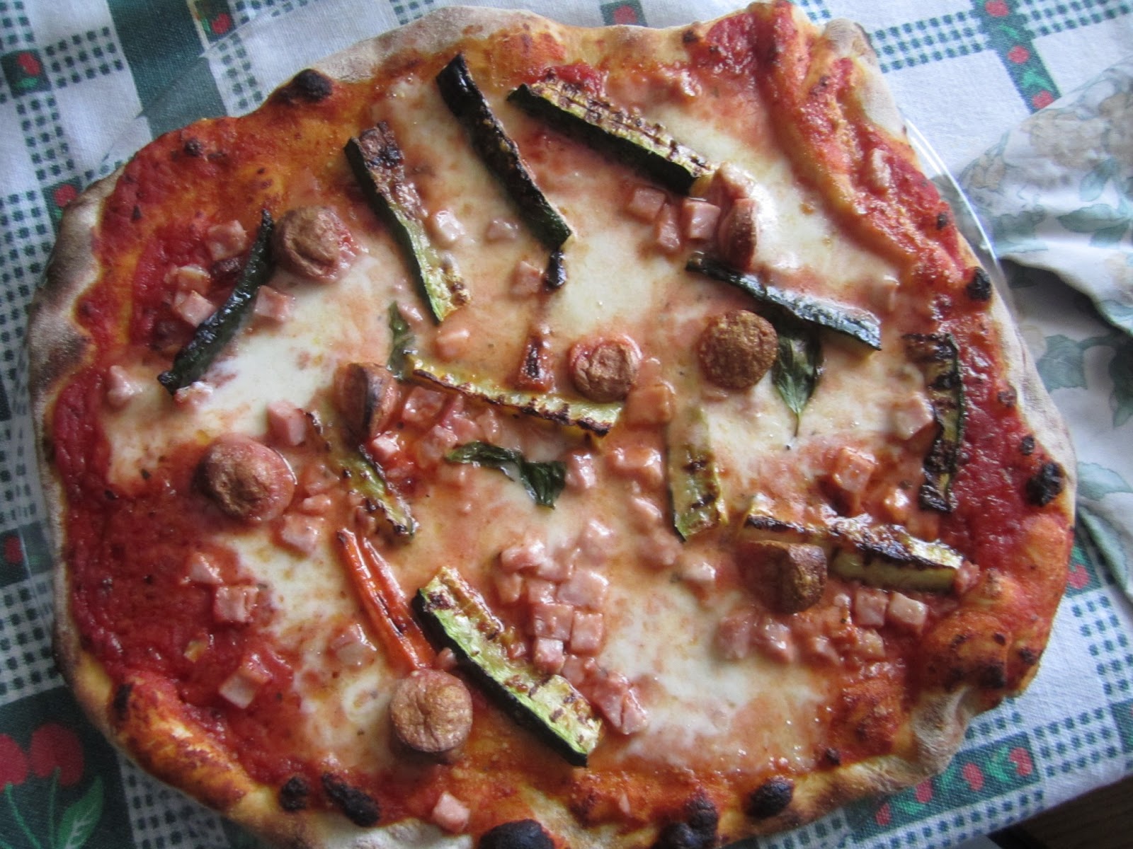 STELLEDILATTA Pizza zucchine e prosciutto