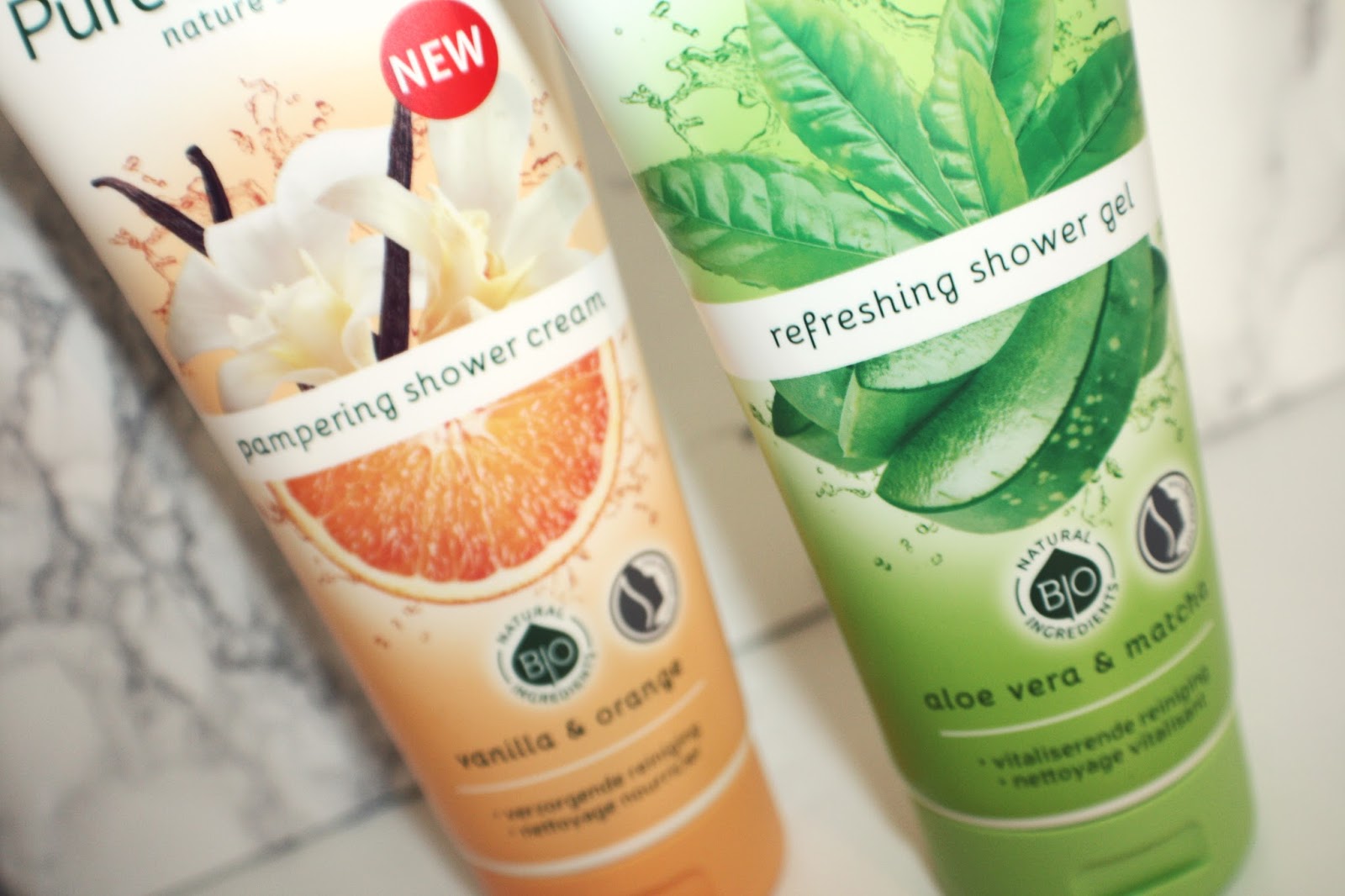 Jamelle Review Kruidvat Pure&Nature Shower gel!