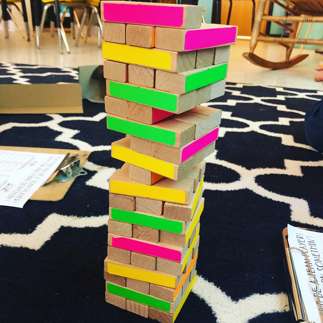 Jenga In the Classroom | A Bubbly Classroom