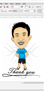 Cara Membuat Karikatur di Corel draw - zavindesain