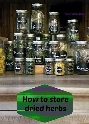 how to store herbs