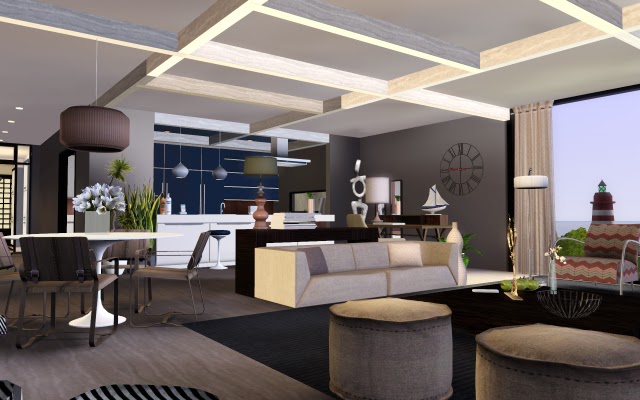 My Sims 3 Blog Apartment Chic By Sergio At The Sims Modern Luxury Place