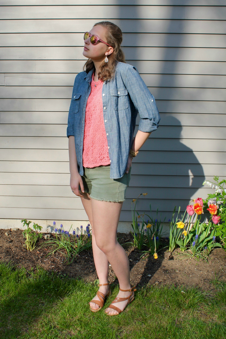 casual spring or summer outfit