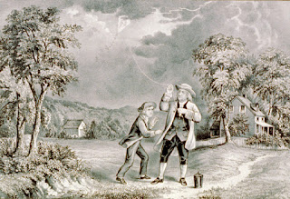 Penemu Penangkal Petir Dengan Layang Layang Benjamin Franklin