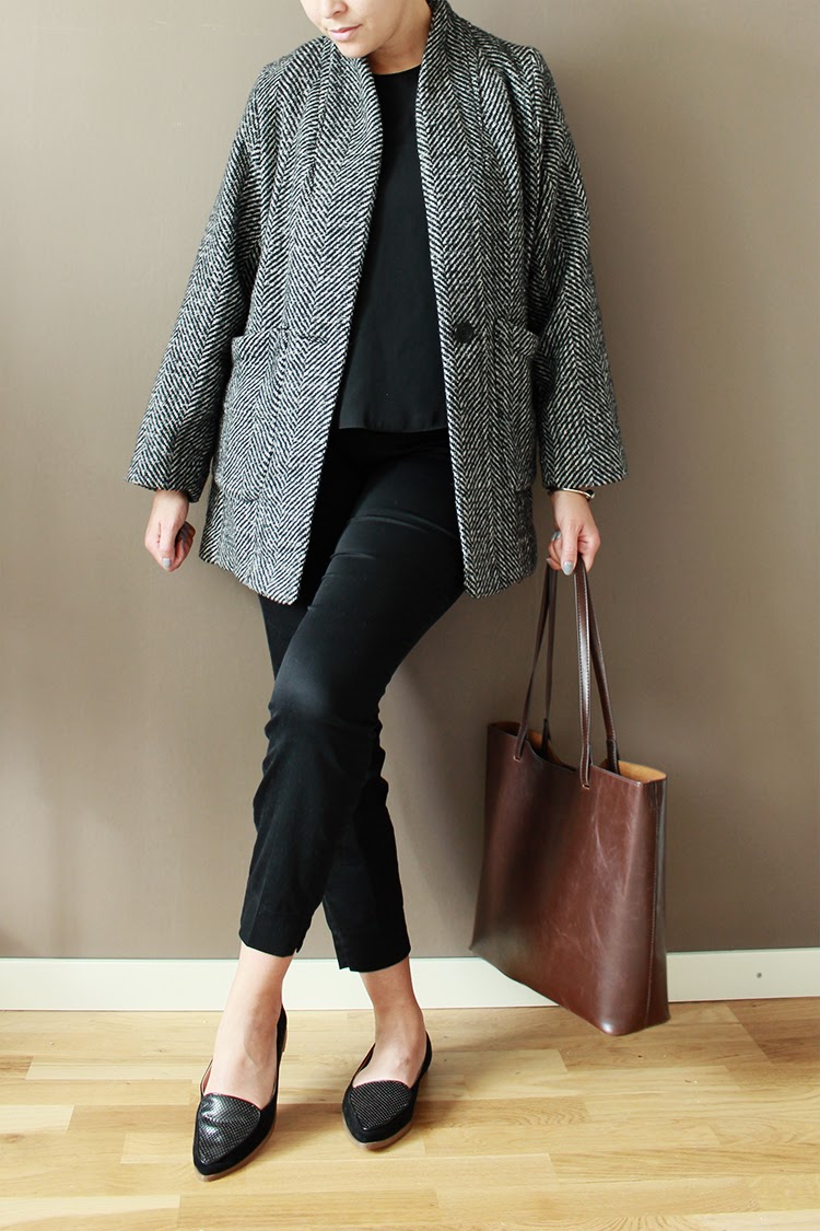 Personal Style Dark Grey Coat Outfit Nature Whisper Personal Style Dark Grey Coat Outfit Nature Whisper