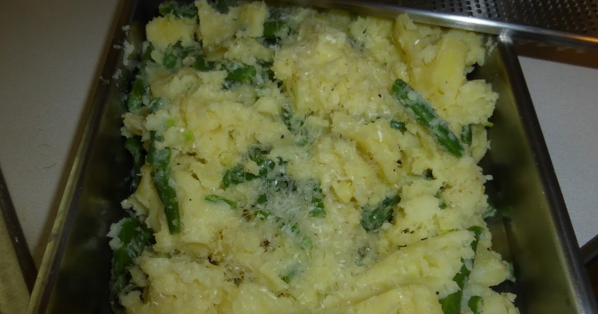 Kitchen Chronicles, the Garden, & Misc Lidia's Rough Mashed Potatoes
