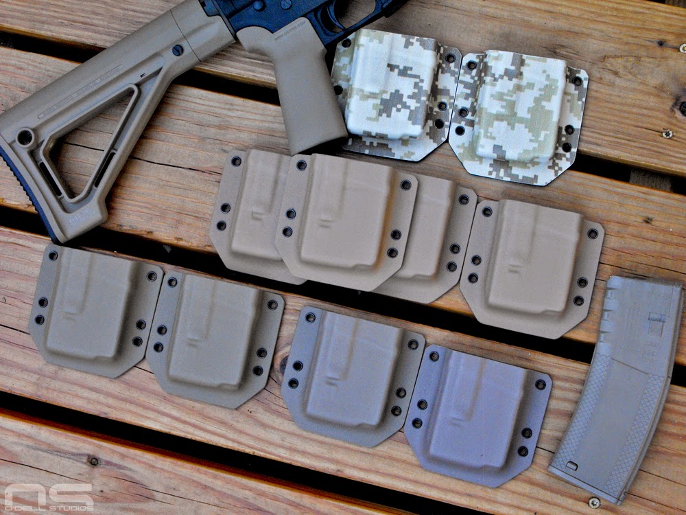 fde, flat dark earth kydex, rifle mag carriers for sale