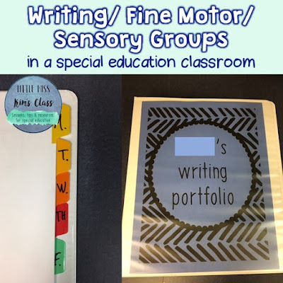Writing & Fine Motor in Special Education