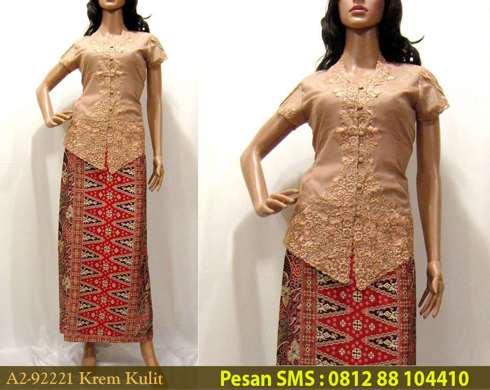 kebaya ijab qobul modern tulip