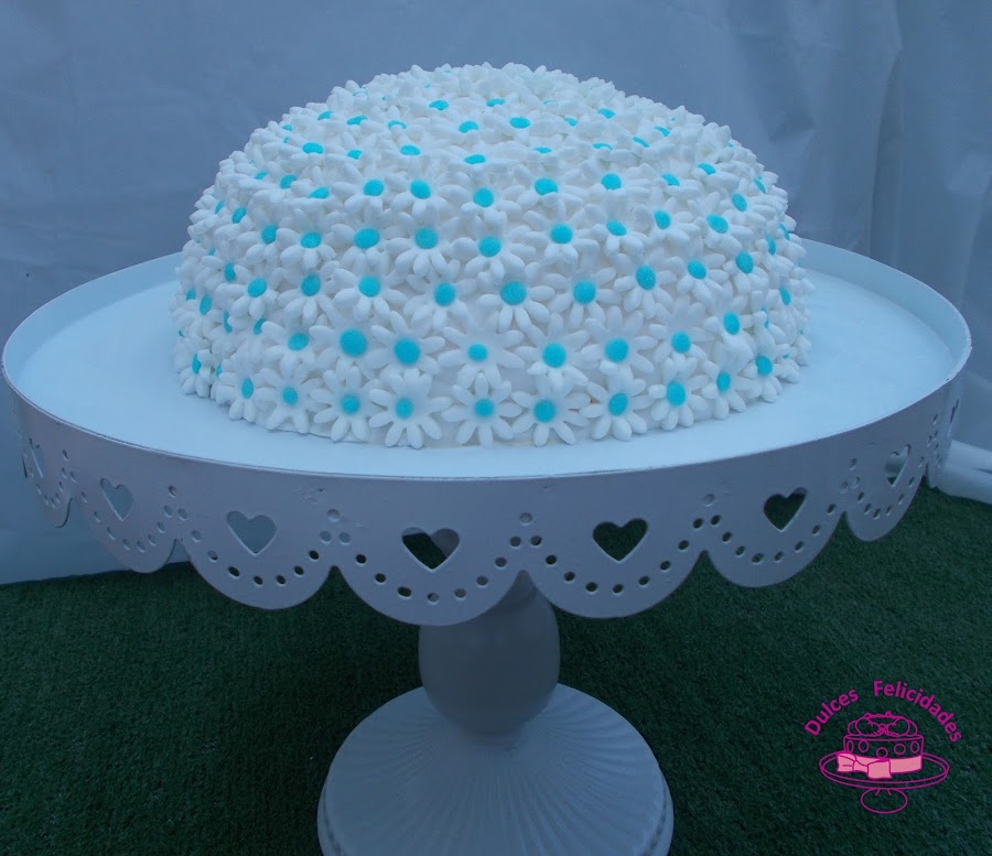 Tarta cúpula de margaritas